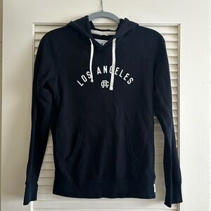 Reigning Champs black pull over hoodie